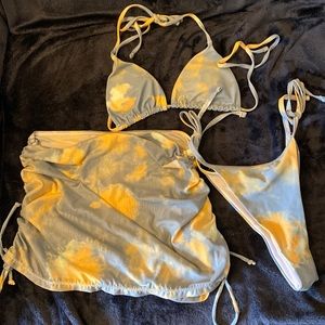 3 piece bikini set